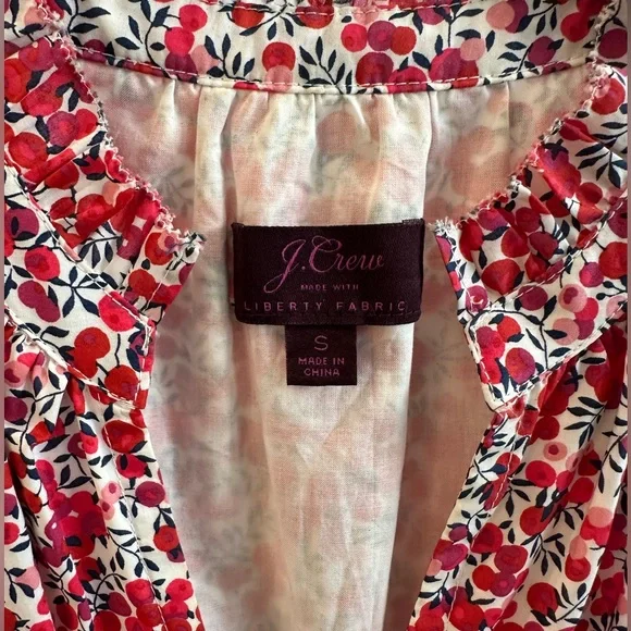 JCREW Liberty floral dress sz S - Picture 5 of 8